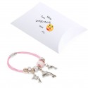 Braccialetto in scatola regalo personalizzata con nome sei importante per me