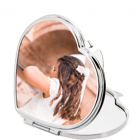 Specchio personalizzato con foto a colori per matrimoni, battesimi, comunioni o aziende