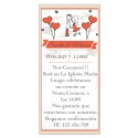 Inviti di nozze personalizzati sposi cuori