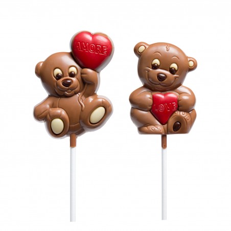 Pallina di cioccolato orsetto cuore
