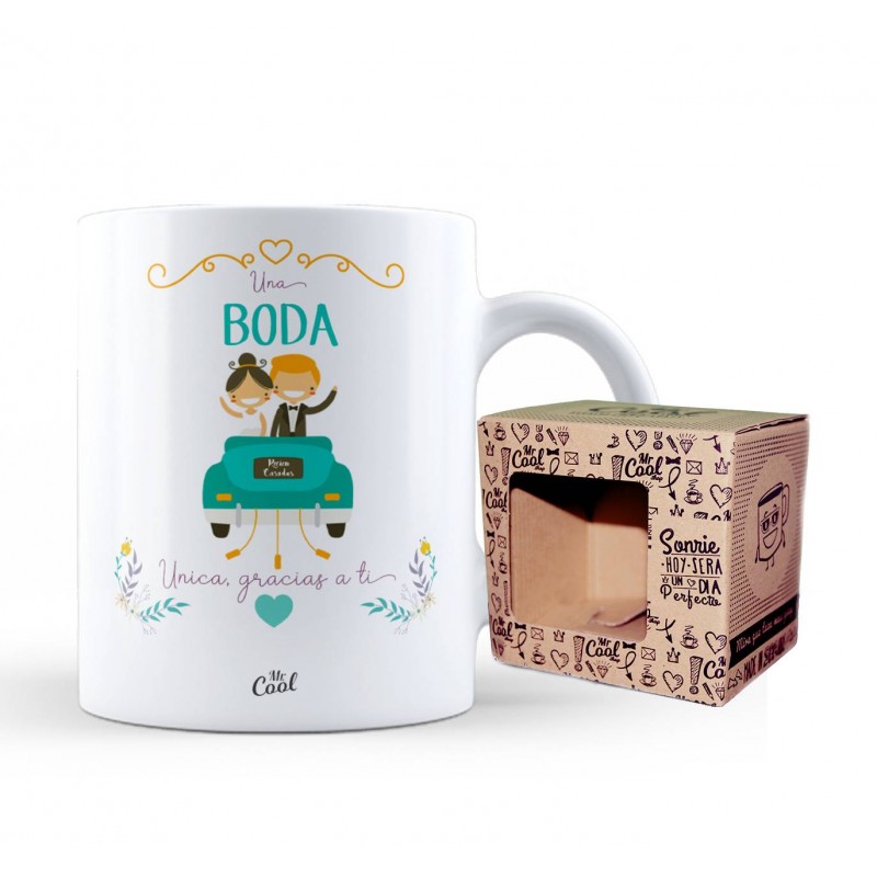 Tazza un matrimonio unico grazie a te
