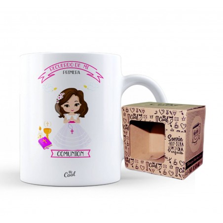 Tazza ricordo della mia prima comunione bambina v2