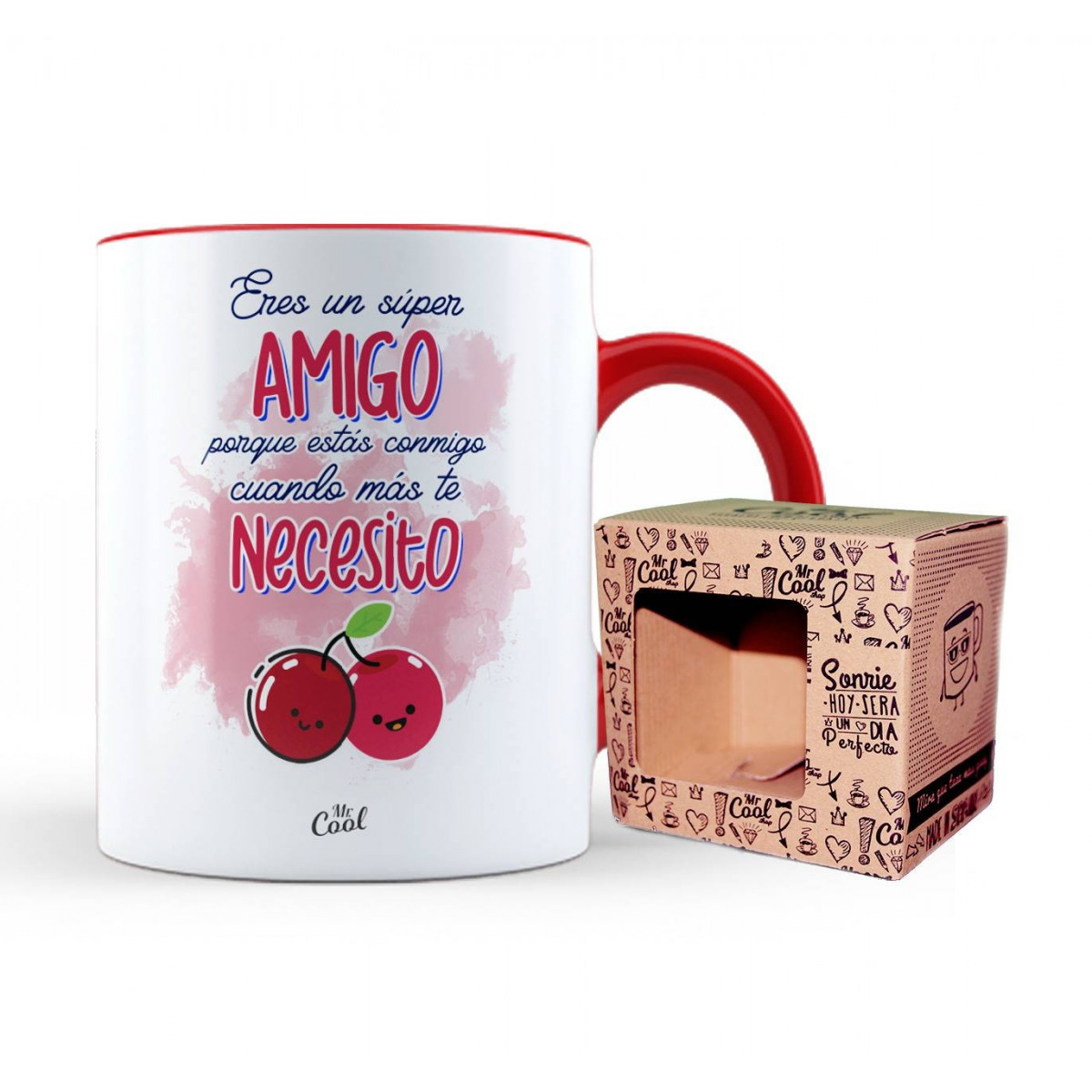 Tazza rossa sei un super amico perché sei con me quando più ne ho bisogno
