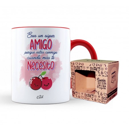 Tazza rossa sei un super amico perché sei con me quando più ne ho bisogno