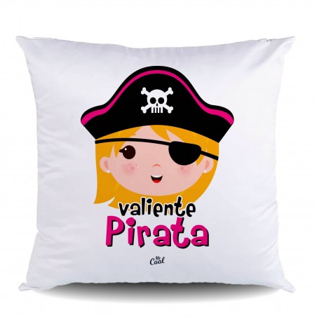 Cuscino coraggioso pirata bambina