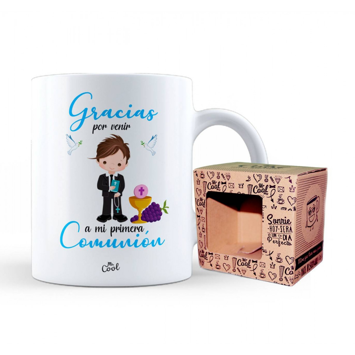 Tazza grazie per essere venuto alla mia prima comunione bambino