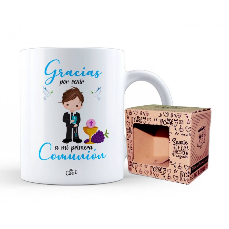 Tazza grazie per essere venuto alla mia prima comunione bambino