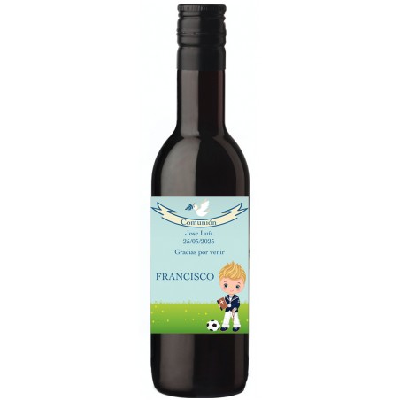 Vino Comunione Bambino Personalizzato con Nome Ospite su...