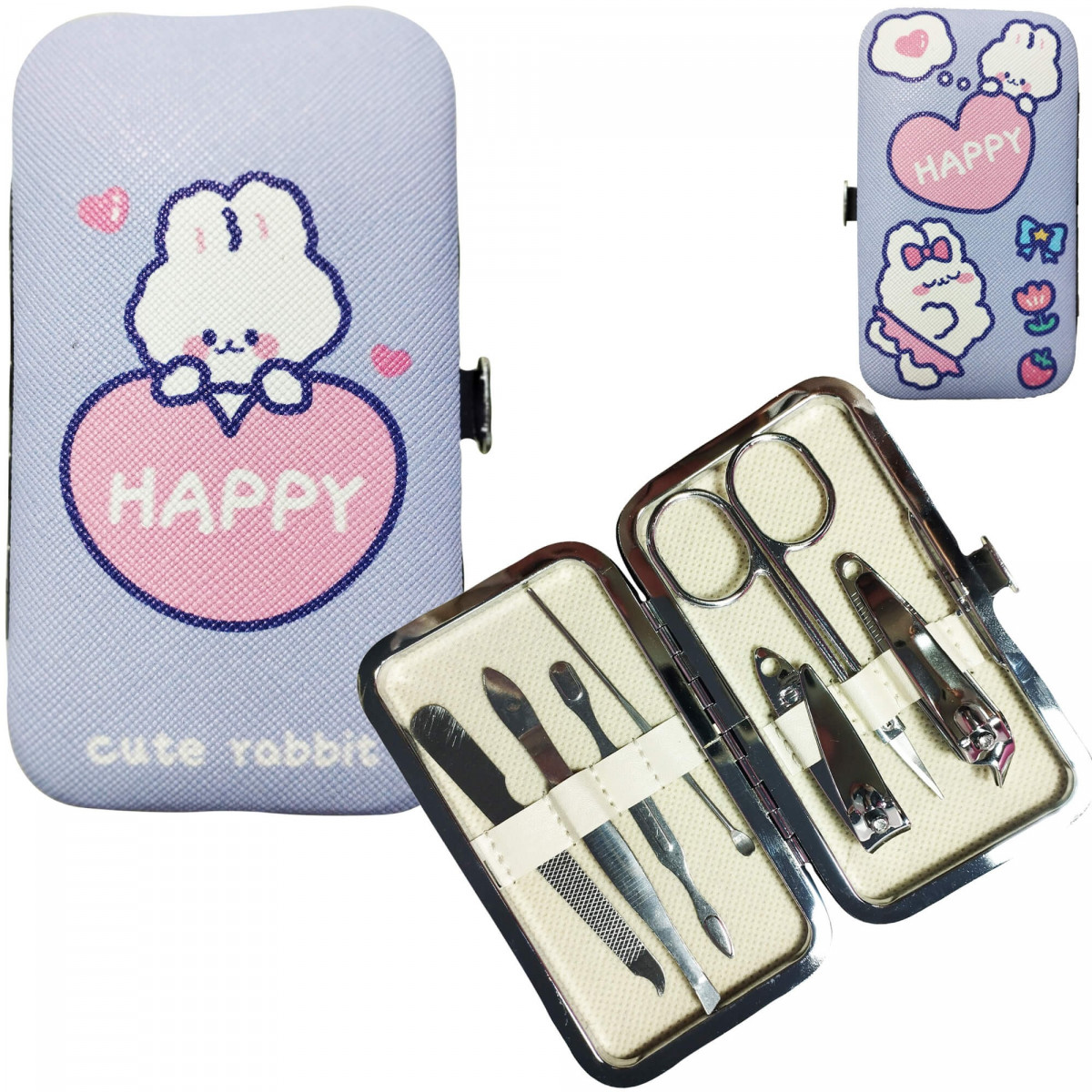 Set di manicure coniglietto kawaii