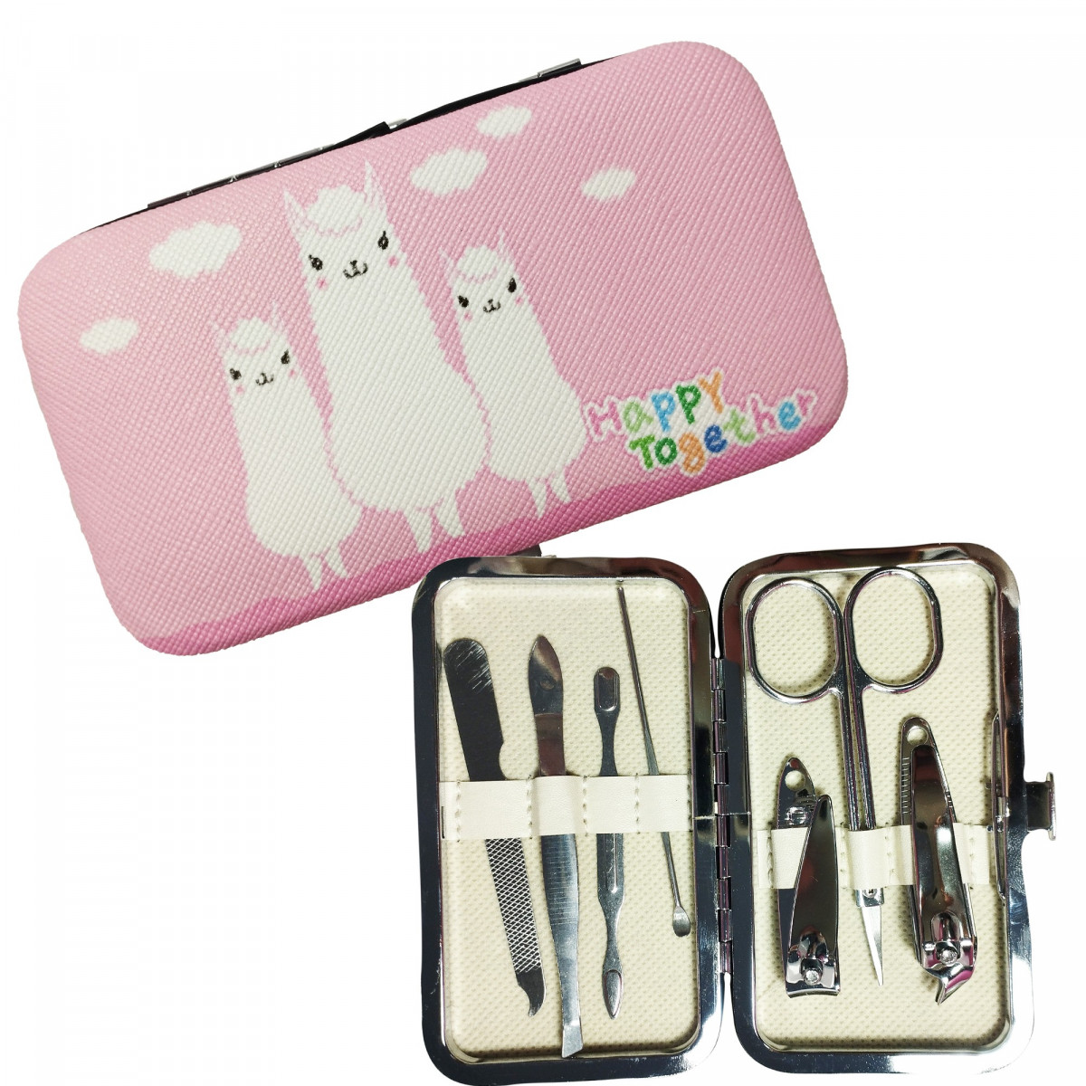 Set manicure lama rosa