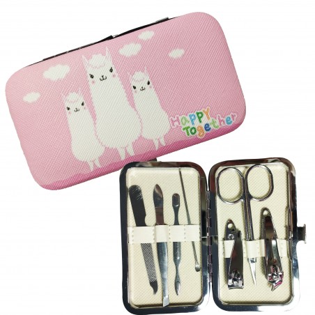 Set manicure lama rosa