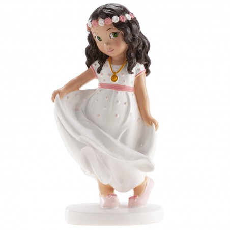 Figura di torta bambina comunione ballando