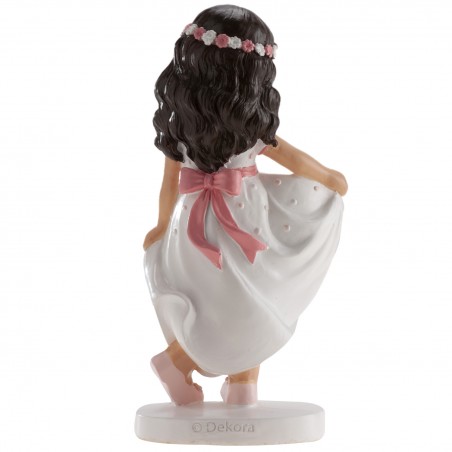 Figura di torta bambina comunione ballando