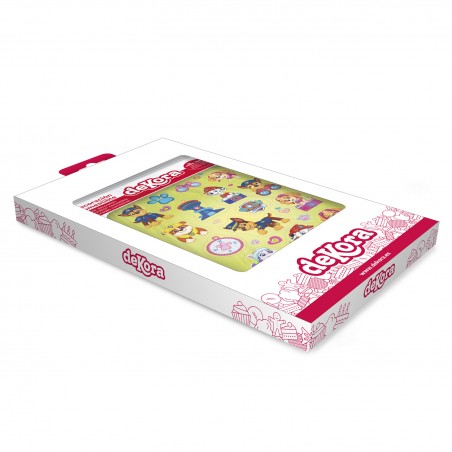 Decorazione commestibile ritagliabile per torte e cupcake paw patrol