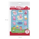 Decorazione commestibile ritagliata per torte e cupcake peppa pig