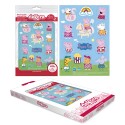 Decorazione commestibile ritagliata per torte e cupcake peppa pig