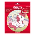 Oblea in foil per torte con design unicorno