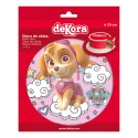 Obletta per decorazione di torte con design di Skype della Paw Patrol