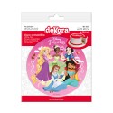 Cialda commestibile per decorare torte con design delle principesse