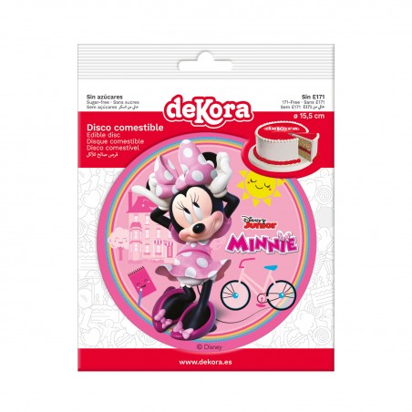 Oblea commestibile per decorazione di torta con design di Minnie