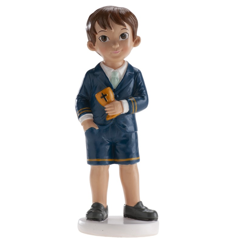 Figura torta bambino comunione Blas con calice