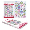 Pacchetto da 20 mini dischi unicorni