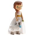 Figura di torta bambina comunione con pecora