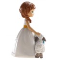 Figura di torta bambina comunione con pecora