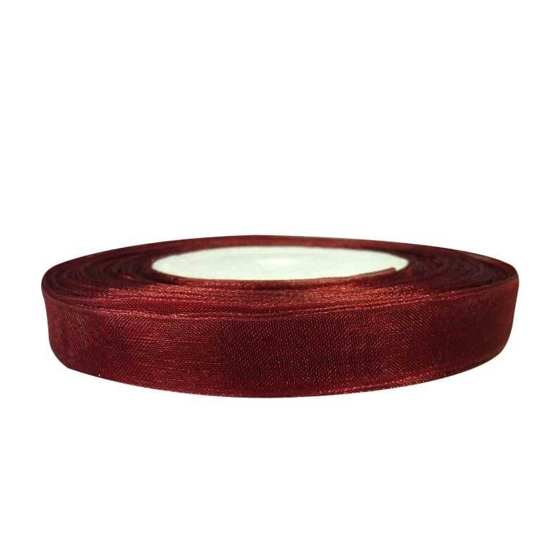 Nastro decorativo bordeaux per fiocchi