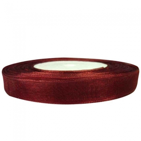 Nastro decorativo bordeaux per fiocchi