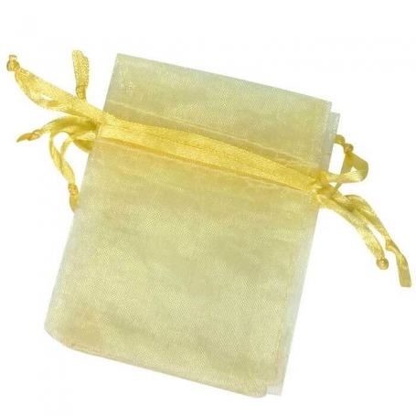 Sacchetti organza champagne 7 x 10