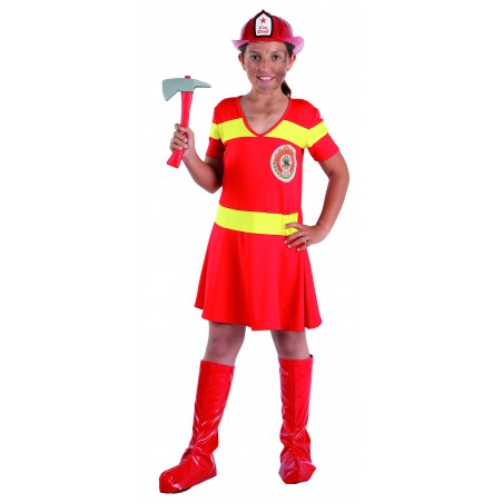 Costume da pompiera bambina