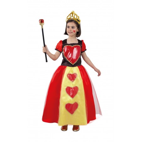 Costume da Regina di Cuori per Bambini
