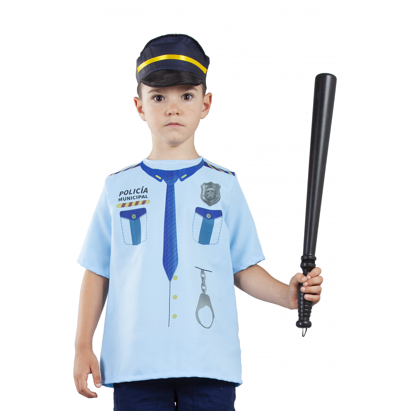 Maglietta e cappellino della polizia