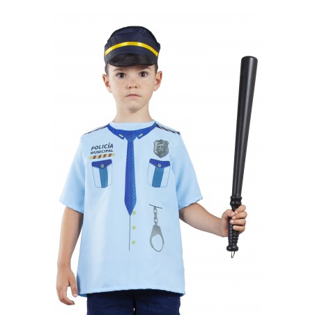 Maglietta e cappellino della polizia