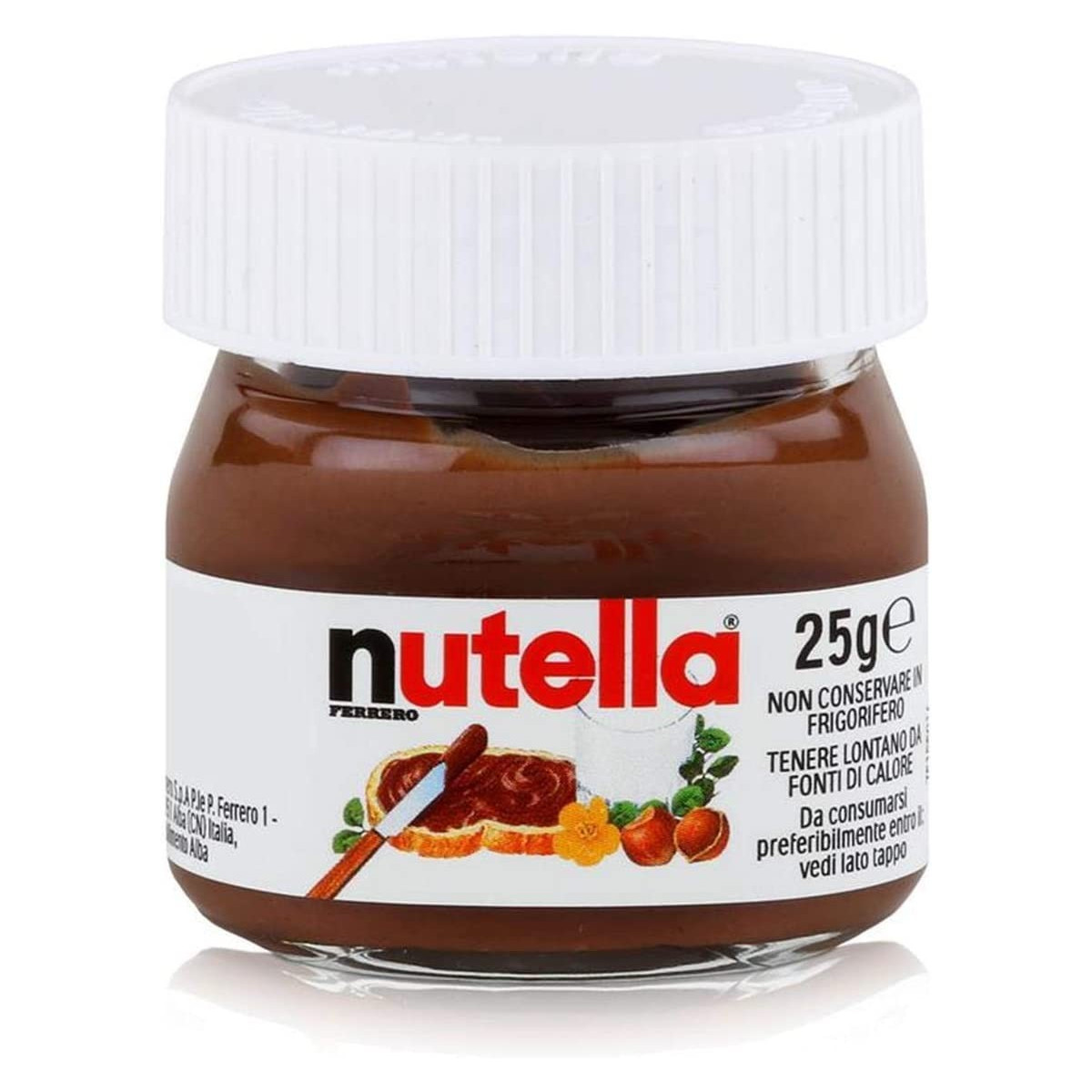 Nutella piccola da 25 grammi