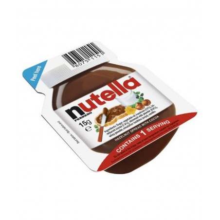 Mini nutella 15 grammi per 1 servizio