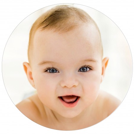 Adesivo Tondo 3 cm Personalizzabile con Foto o Logo
