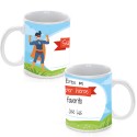 Tazza personalizzata per la festa del papà con nome