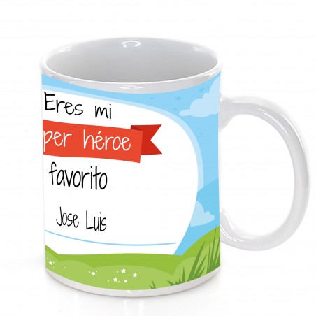 Tazza personalizzata per la festa del papà con nome