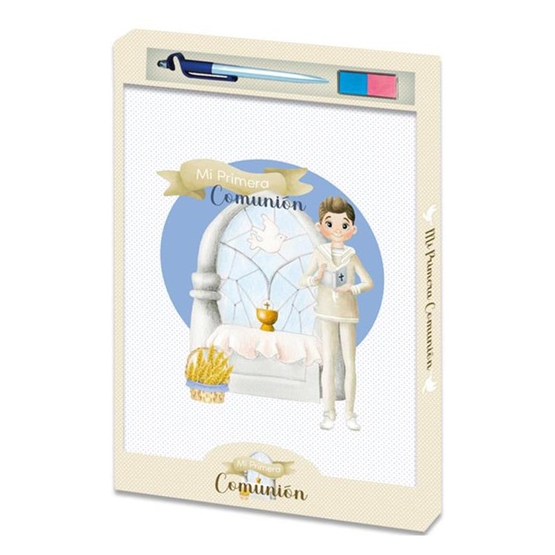 Libro comunione per impronte digitali e foto con penna e tampone