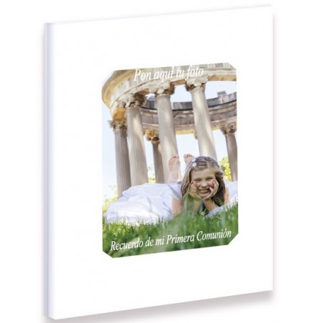 Libretto di comunione per mettere una fotografia in copertina