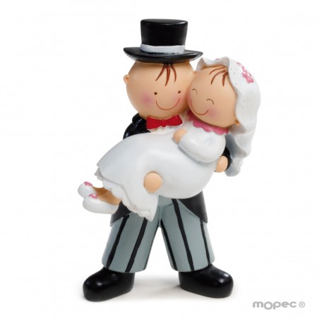 Figura di cake pit&pita bride in arms