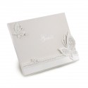 Libro delle firme per matrimonio farfalla 23x19cm
