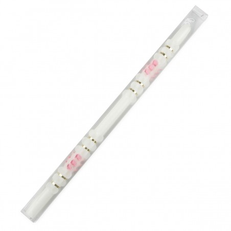 Cero di battesimo rosa in scatola di presentazione pvc 48x1 7cm
