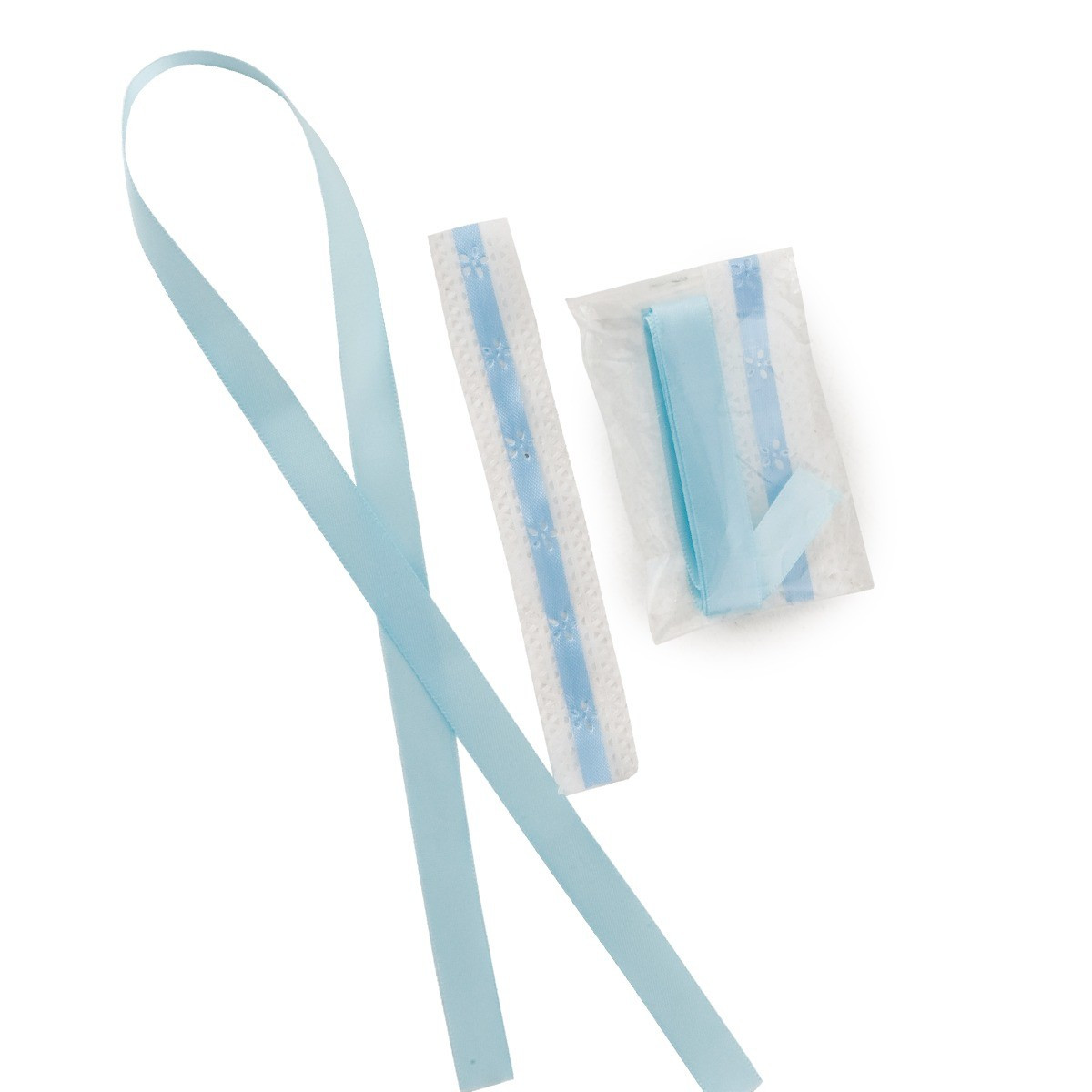 Decorazione blu per candelina