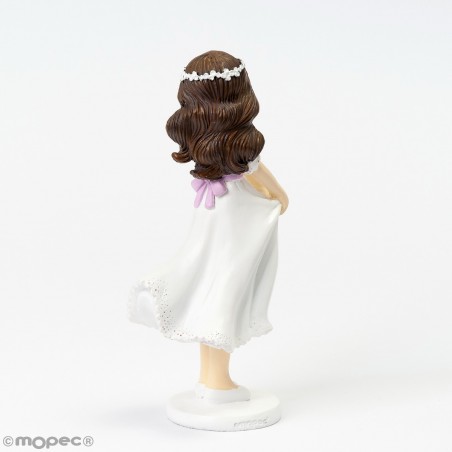 Figura di torta prima comunione bambina