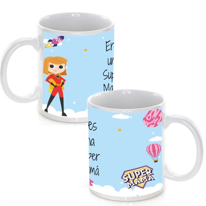 Tazza personalizzata super mamma