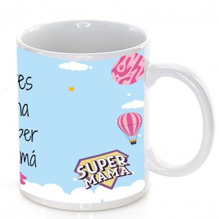 Tazza personalizzata super mamma