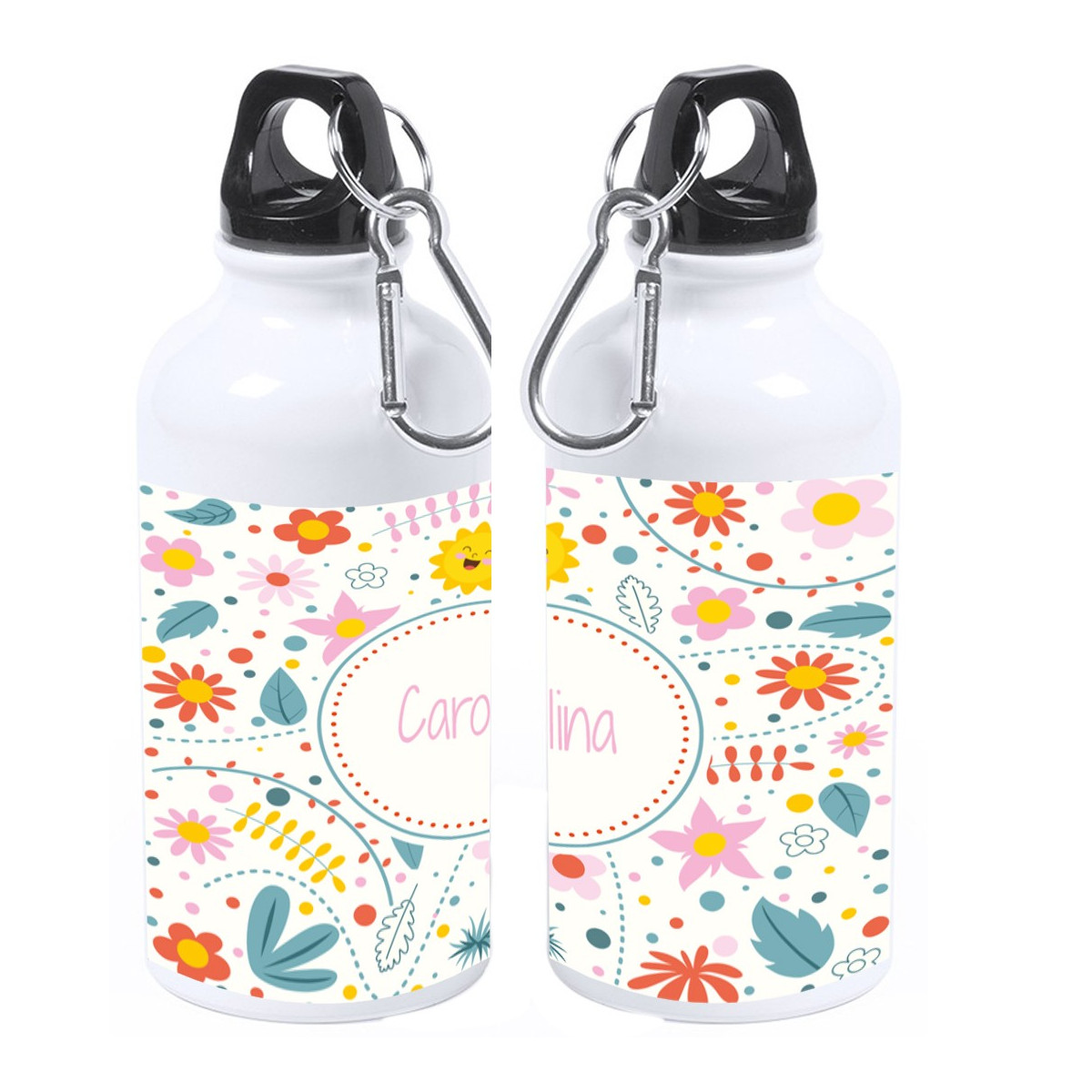 Bidone di fiori personalizzato con nome